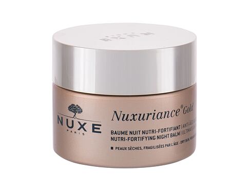 Noční pleťový krém NUXE Nuxuriance Gold Nutri-Fortifying Night Balm 50 ml poškozená krabička