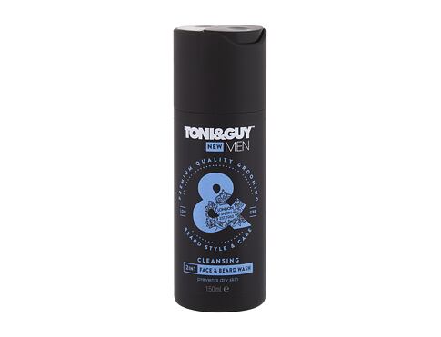 Čisticí gel TONI&GUY Men Cleansing 2in1 Face & Beard Wash 150 ml