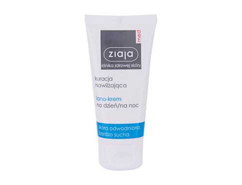 Denní pleťový krém Ziaja Med Hydrating Treatment Day And Night Lanolin 50 ml poškozená krabička