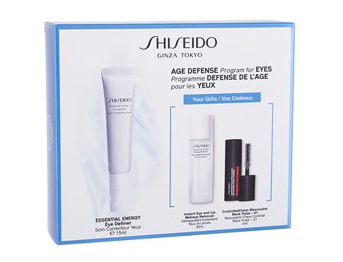 Oční krém Shiseido Essential Energy 15 ml poškozená krabička Kazeta