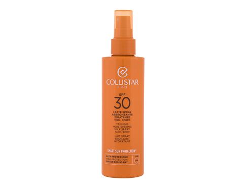 Opalovací přípravek na tělo Collistar Smart Sun Protection Tanning Moisturizing Milk Spray SPF30 200 ml
