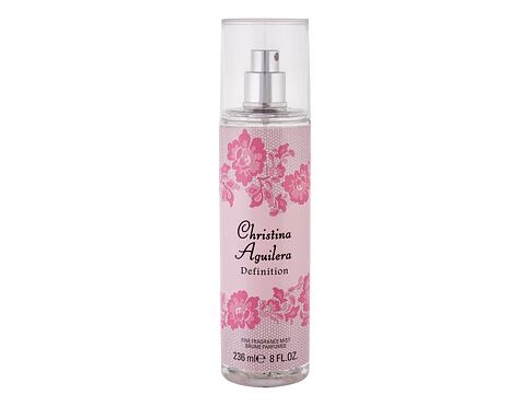 Tělový sprej Christina Aguilera Definition 236 ml poškozená krabička