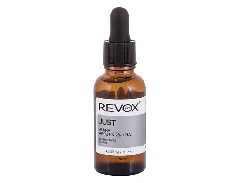 Pleťové sérum Revox Just Alpha Arbutin 2% + HA 30 ml poškozená krabička