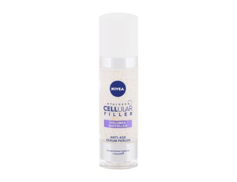 Pleťové sérum Nivea Hyaluron Cellular Filler Anti-Age Pearls 30 ml poškozená krabička