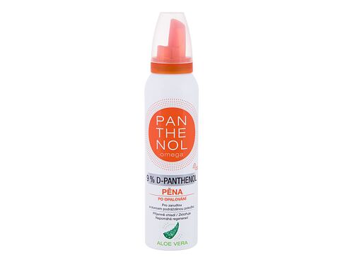 Přípravek po opalování Panthenol Omega 9% D-Panthenol After-Sun Mousse Aloe Vera 150 ml poškozená krabička