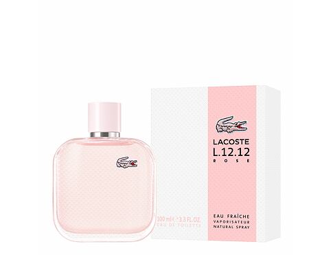 Toaletní voda Lacoste Eau de Lacoste L.12.12 Rose Eau Fraiche 100 ml