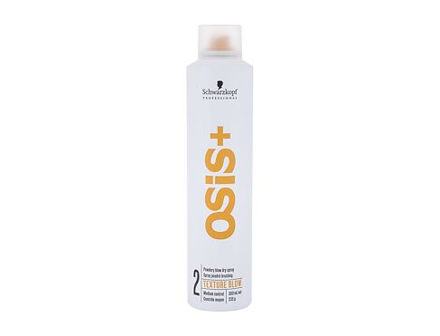 Pro tepelnou úpravu vlasů Schwarzkopf Professional Osis+ Texture Blow 300 ml poškozený flakon