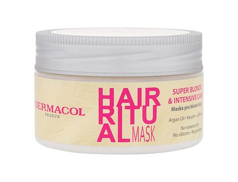 Maska na vlasy Dermacol Hair Ritual Super Blonde Mask 200 ml