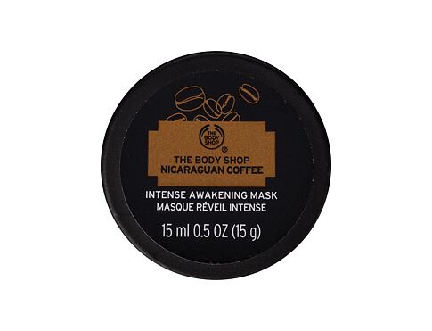 Pleťová maska The Body Shop Nicaraguan Coffee Intense Awakening Mask 15 ml