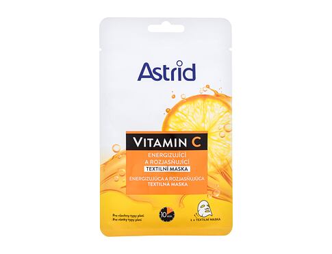 Pleťová maska Astrid Vitamin C Tissue Mask 1 ks