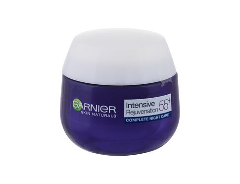 Noční pleťový krém Garnier Skin Naturals Visible Rejuvenation 55+ Night Care Night 50 ml poškozená krabička