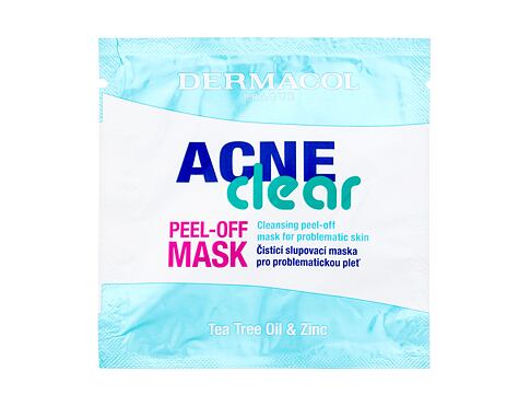 Pleťová maska Dermacol AcneClear Peel-Off Mask 8 ml