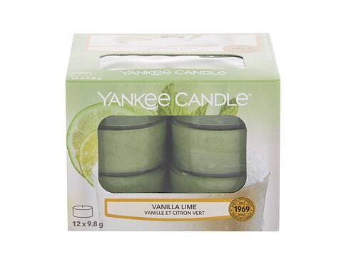 Vonná svíčka Yankee Candle Vanilla Lime 117,6 g poškozená krabička