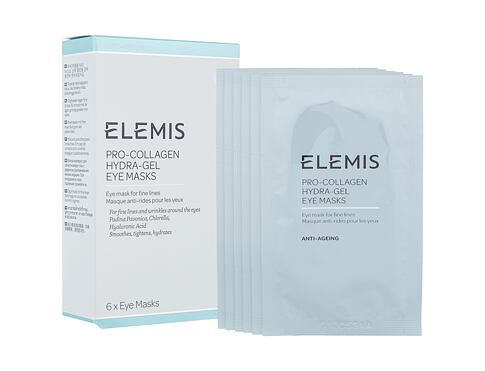 Maska na oči Elemis Pro-Collagen Anti-Ageing Hydra-Gel Eye Masks 6 ks poškozená krabička