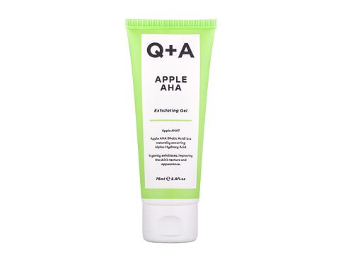 Peeling Q+A Apple AHA Exfoliating Gel 75 ml poškozená krabička