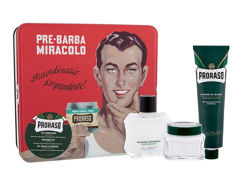 Balzám po holení PRORASO Green 100 ml poškozená krabička Kazeta