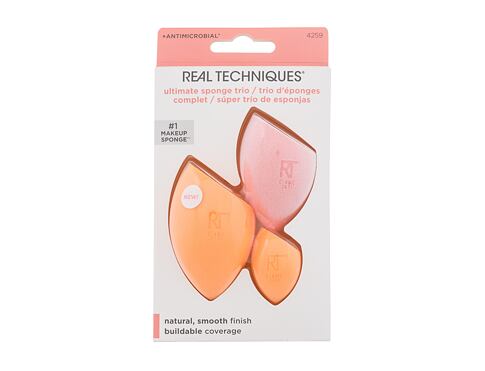 Aplikátor Real Techniques Ultimate Sponge Trio 1 ks Kazeta