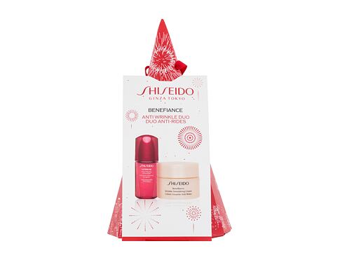 Denní pleťový krém Shiseido Benefiance Anti Wrinkle Duo 30 ml poškozená krabička Kazeta