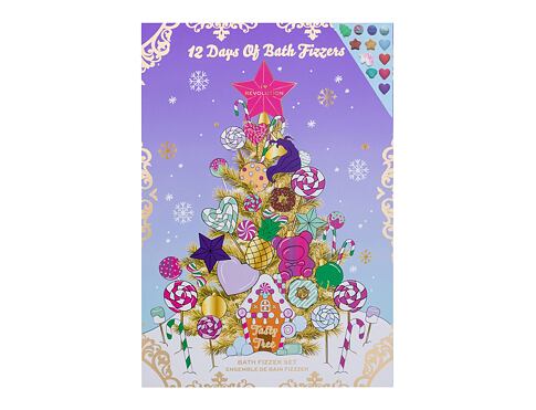 Bomba do koupele I Heart Revolution 12 Days Of Bath Fizzers Bath Fizzer Set 1 ks Kazeta