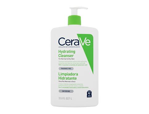 Čisticí emulze CeraVe Facial Cleansers Hydrating 1000 ml