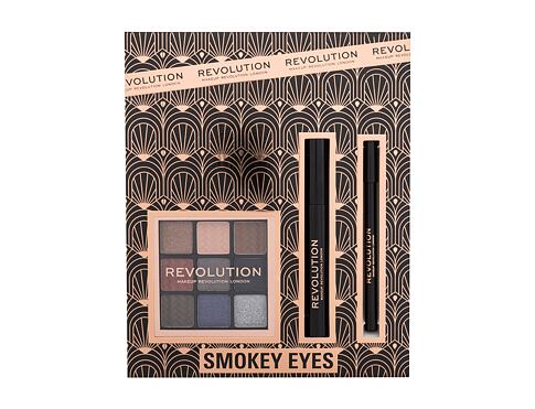 Oční stín Makeup Revolution London Smokey Eyes 8,1 g poškozená krabička Kazeta