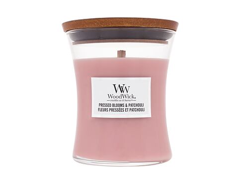 Vonná svíčka WoodWick Pressed Blooms & Patchouli 275 g