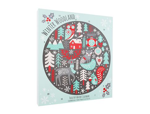 Sprchový gel Technic Toiletry Advent Calendar Winter Woodland 1 ks poškozená krabička Kazeta