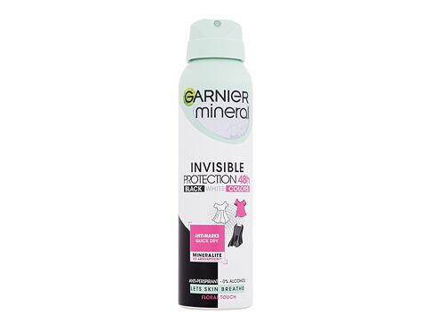 Antiperspirant Garnier Mineral Invisible Protection Floral Touch 48h 150 ml
