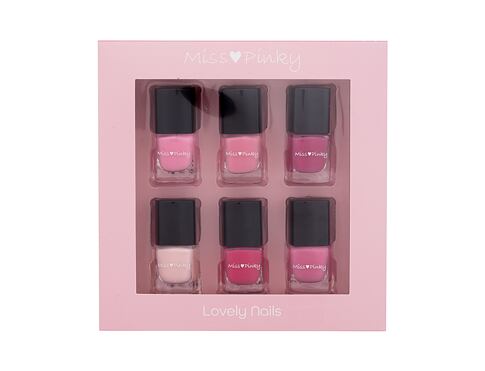 Lak na nehty 2K Miss Pinky Lovely Nails 5 ml poškozená krabička Kazeta