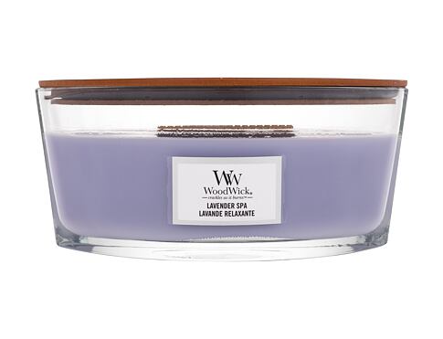 Vonná svíčka WoodWick Lavender Spa 453,6 g