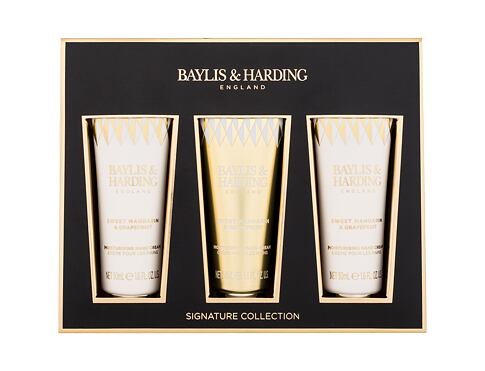 Krém na ruce Baylis & Harding Sweet Mandarin & Grapefruit Gift Set 50 ml poškozená krabička Kazeta