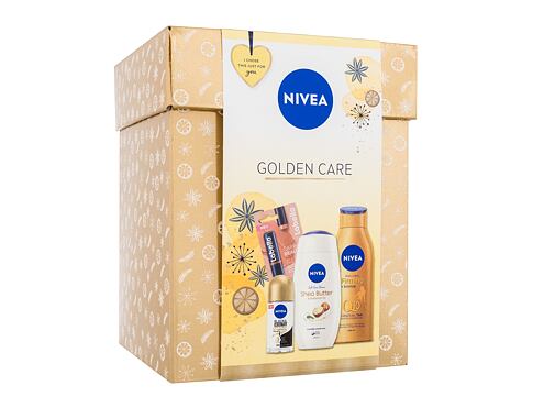 Tělové mléko Nivea Golden Care 400 ml poškozená krabička Kazeta