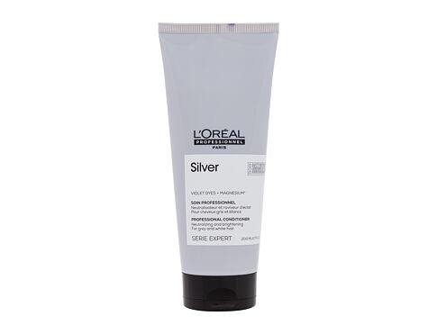 Kondicionér L'Oréal Professionnel Silver Professional Conditioner 200 ml poškozený flakon