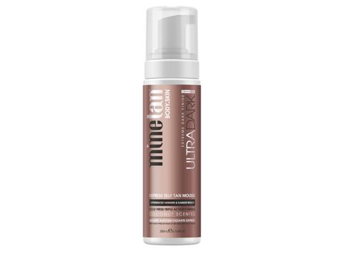 Samoopalovací přípravek MineTan Ultra Dark Express Self Tan Mousse 200 ml poškozený flakon