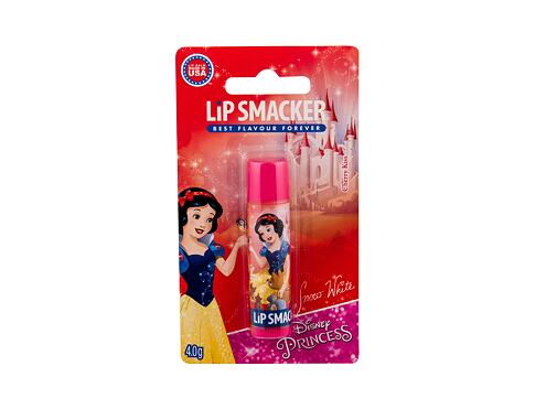 Balzám na rty Lip Smacker Disney Princess Snow White Cherry Kiss 4 g poškozený obal