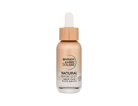 Samoopalovací přípravek Garnier Ambre Solaire Natural Bronzer Self-Tan Face Drops 30 ml