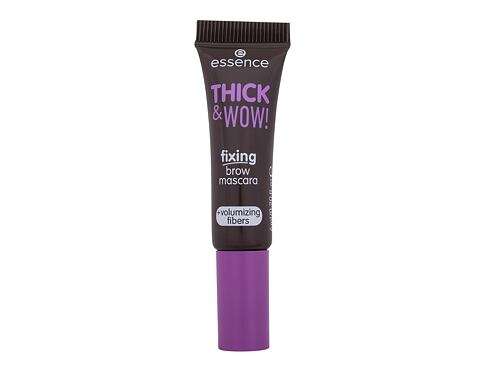Řasenka na obočí Essence Thick & Wow! Fixing Brow Mascara 6 ml 04 Espresso Brown