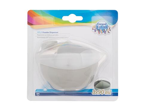 Nádobí Canpol babies Milk Powder Dispenser Grey 270 ml
