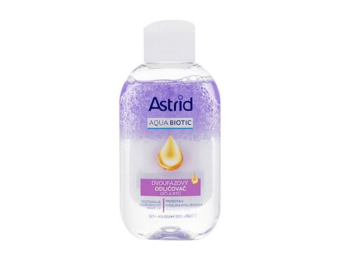 Odličovač očí Astrid Aqua Biotic Two-Phase Remover 125 ml poškozený flakon