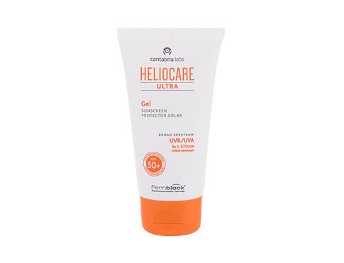 Opalovací přípravek na obličej Heliocare Ultra Gel SPF50+ 50 ml poškozená krabička