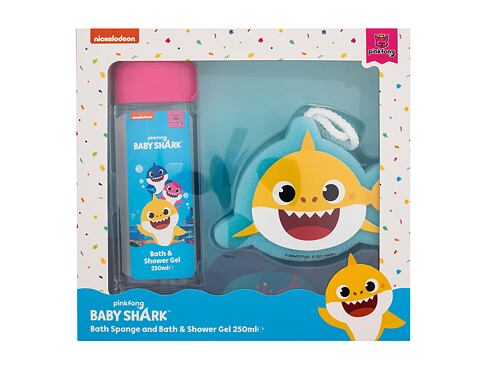Sprchový gel Pinkfong Baby Shark Bath Set 250 ml poškozená krabička Kazeta