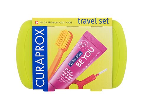 Klasický zubní kartáček Curaprox Travel Set Green 1 ks