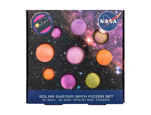 Bomba do koupele NASA Solar System Bath Fizzer Set 90 g poškozená krabička Kazeta