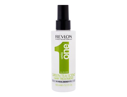 Maska na vlasy Revlon Professional Uniq One Green Tea Scent 150 ml poškozený flakon