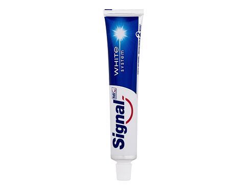Zubní pasta Signal White System 75 ml poškozená krabička