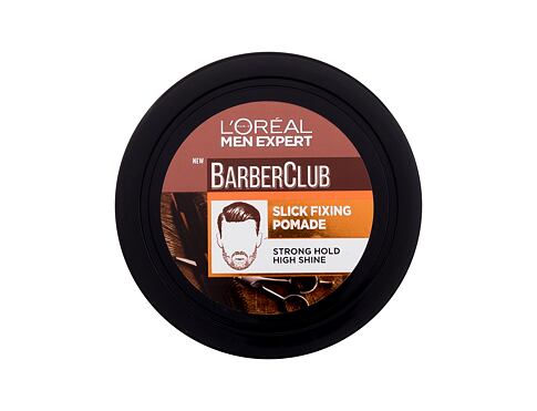 Gel na vlasy L'Oréal Paris Men Expert Barber Club Slick Fixing Pomade 75 ml