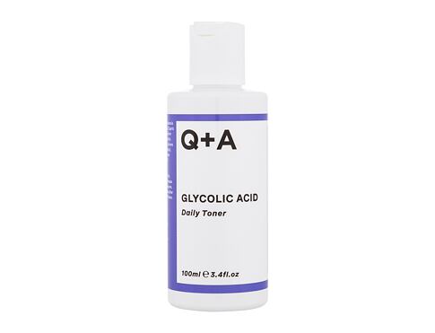 Pleťová voda a sprej Q+A Glycolic Acid Daily Toner 100 ml poškozená krabička