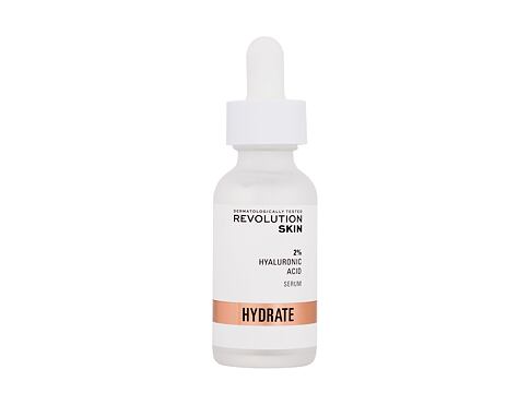 Pleťové sérum Revolution Skincare Hydrate 2% Hyaluronic Acid Serum 30 ml poškozená krabička
