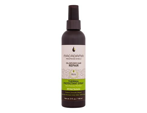 Pro tepelnou úpravu vlasů Macadamia Professional Oil-Infused Hair Repair Thermal Protectant Spray 148 ml