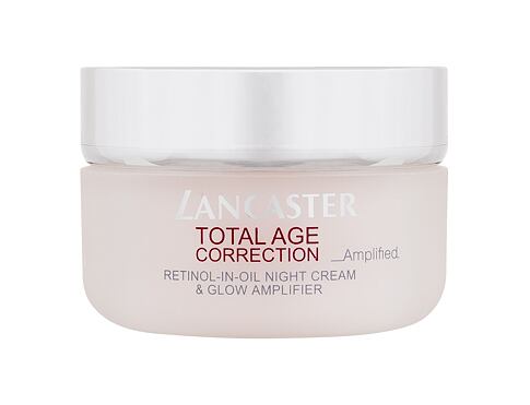 Noční pleťový krém Lancaster Total Age Correction Retinol-In-Oil Night Cream & Glow Amplifier 50 ml